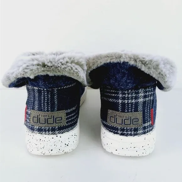 Hey Dude Women's SZ 6 Navy Brit