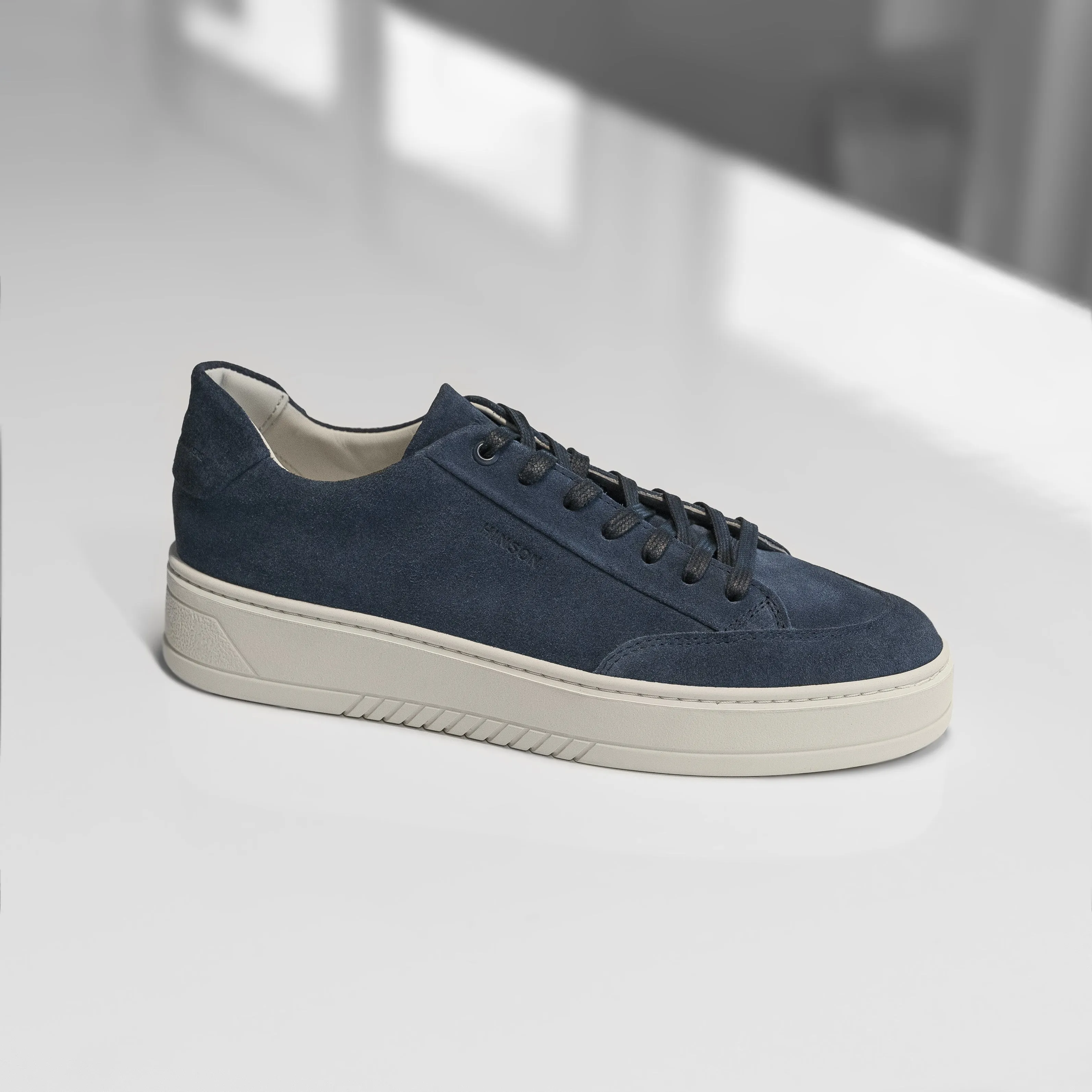 Hinson Miller Retro Indigo Suede