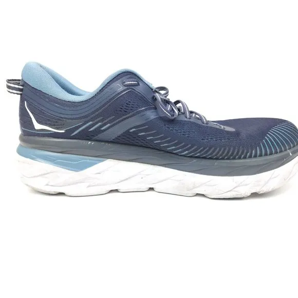 Hoka One One Bondi 7 Men’s SIZE 12 1110518 ‘Wild Dove Gray’ Running Shoes