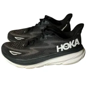 Hoka One One Women’s Clifton9 White/Black Running Shoes sz 8.5B