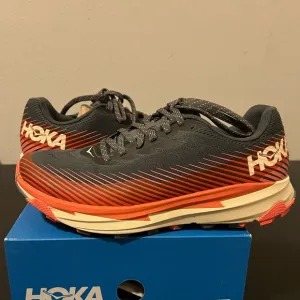 Hoka Torrent 2 Women Size 10.5 Running Shoes - Black and Orange