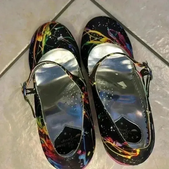 Hot Chocolate Designs “Paint” Mary Jane shoes EU37/US6.5