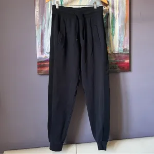 Hugo Boss Sz M Cotton-Blended Track Pants Blue Men's💖