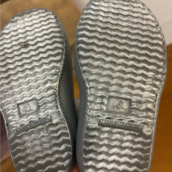 Hunter Kids Silver Rain Boots
