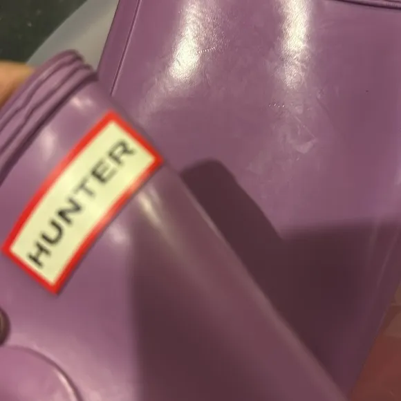 Hunter purple boot