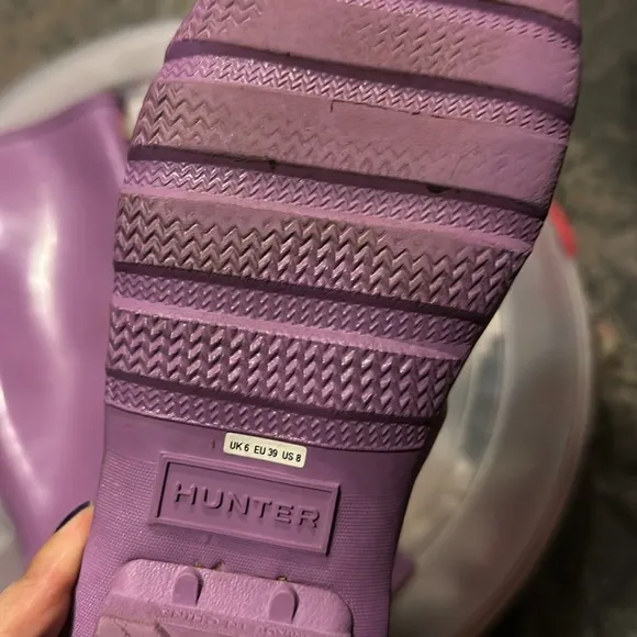 Hunter purple boot