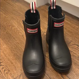 Hunter Woman's Black Rain Boots