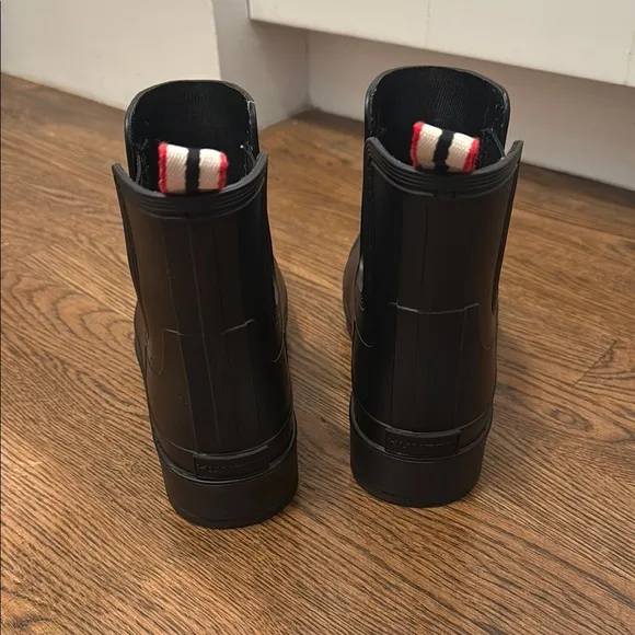 Hunter Woman's Black Rain Boots