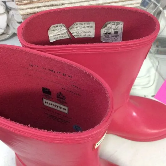Hunter boots size 13 EUC