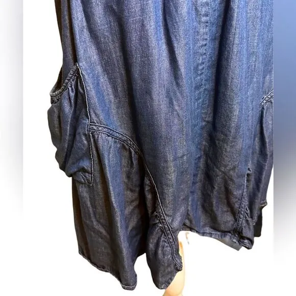 INC International Concepts Denim Sundress