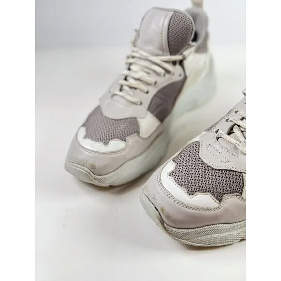 IRO Curve Runner Womens Shoes Gray Athletic Running Sneakers Chunky Trainer US 8