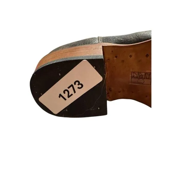 J B DillonWomen Size 10B Brown Flag Stars Stripes Boots