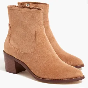 J. Crew Factory Western Boots Rich Toffee Sz 7 NWT Western Cowgirl Preppy Rodeo