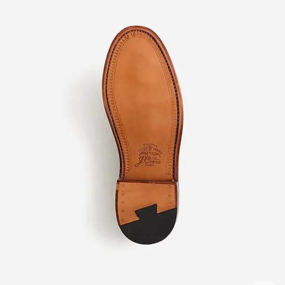 J. Crew Ludlow derby men's dress shoes in dark brown size 12