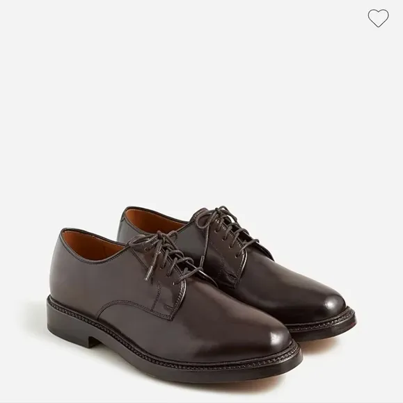 J. Crew Ludlow Men’s Leather Derbys.  Size 8