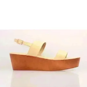 J. Jill Women's Smooth Natural Leather Slingback Wedge Sandals  $119
