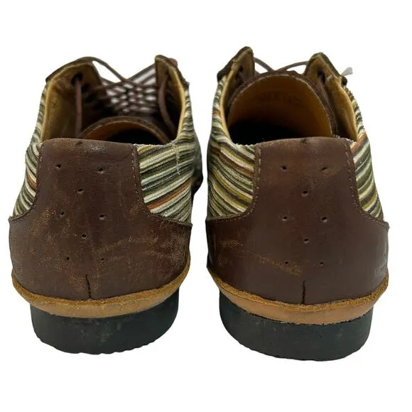 J. Shoes by Anthropologie Leather Suede Portebello Oxford womens size 8.5