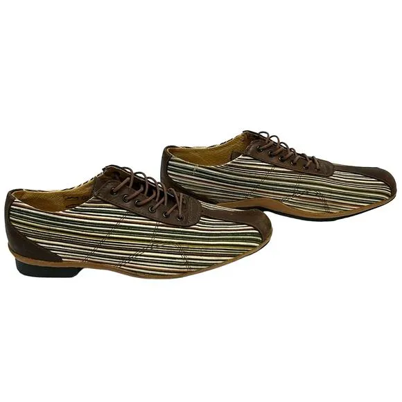 J. Shoes by Anthropologie Leather Suede Portebello Oxford womens size 8.5