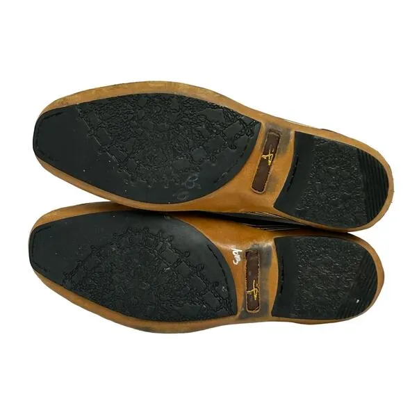 J. Shoes by Anthropologie Leather Suede Portebello Oxford womens size 8.5