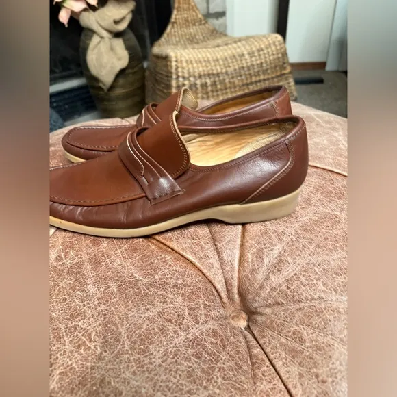 James A. Banister Made in Italy brown Leather shoes