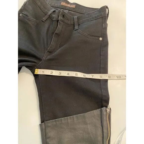 James Jean Size 27 waist Black Look Like You Are Wearing Boots