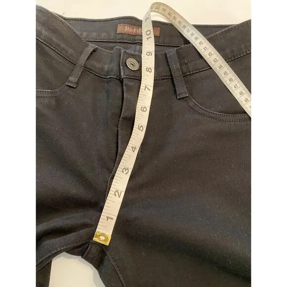 James Jean Size 27 waist Black Look Like You Are Wearing Boots