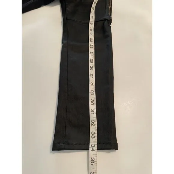 James Jean Size 27 waist Black Look Like You Are Wearing Boots