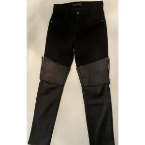 James Jean Size 27 waist Black Look Like You Are Wearing Boots
