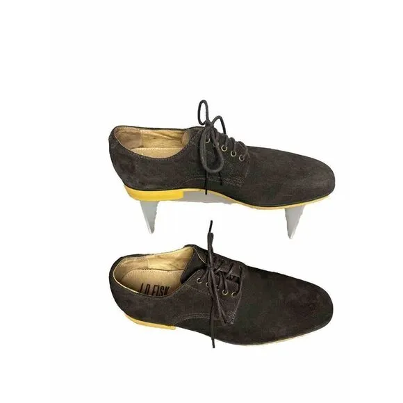 Jd Fisk Suede Leather Men's Size 8 👞👞👞👞👞