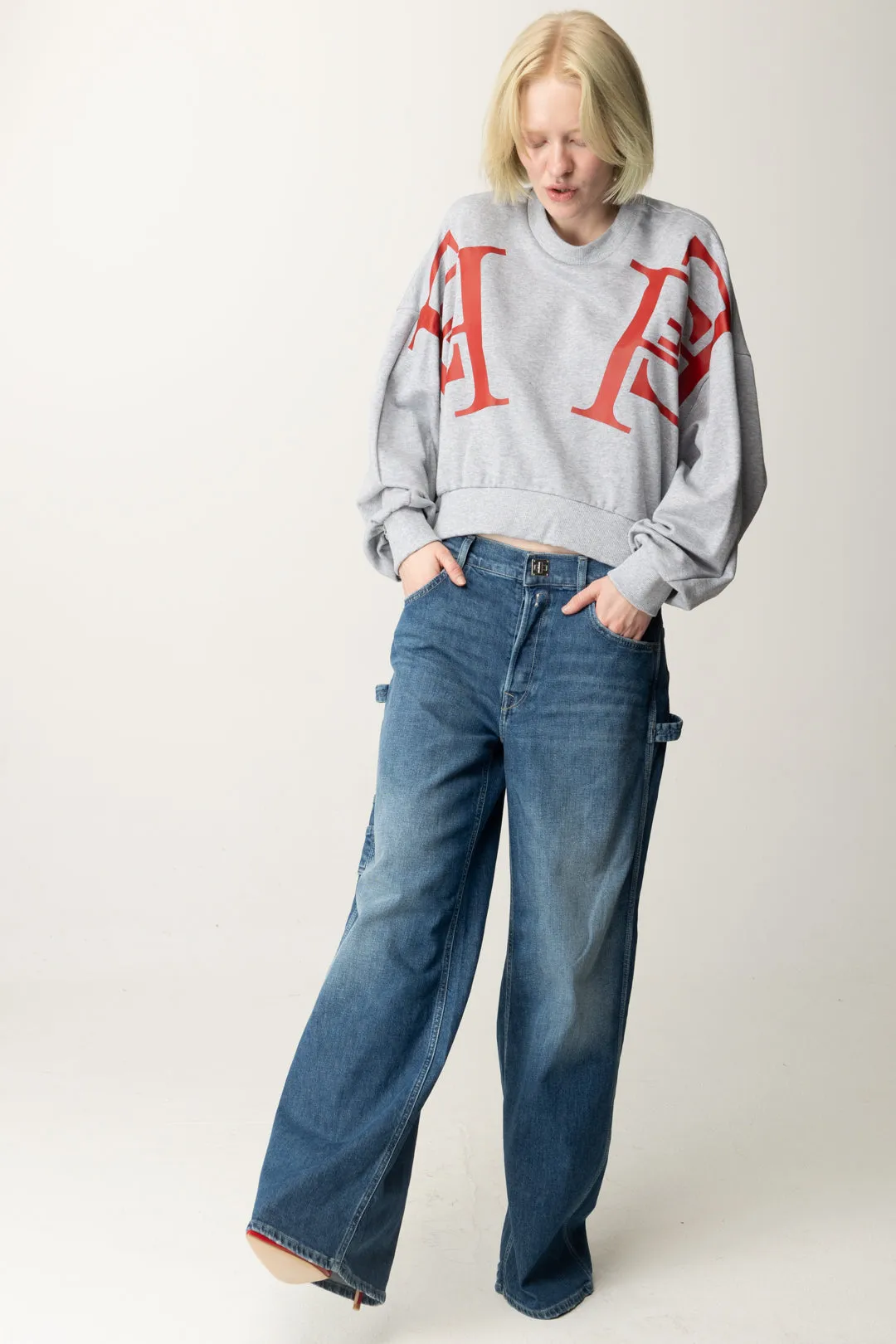 Jeans con Tasconi Wide Leg