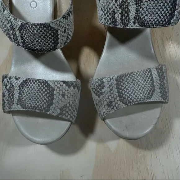 Jimmy Choo Animal Print Wedge Sandals Women’s Size 7