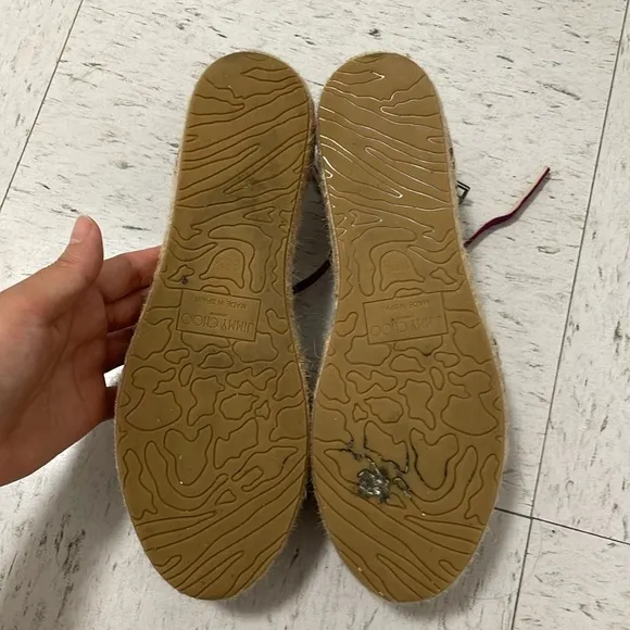 Jimmy Choo Espadrilles Dylan Flat Purple 35 1/2