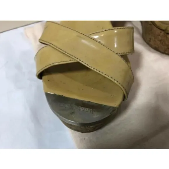 Jimmy Choo Women’s Shoes Sandals Platform Beige 39