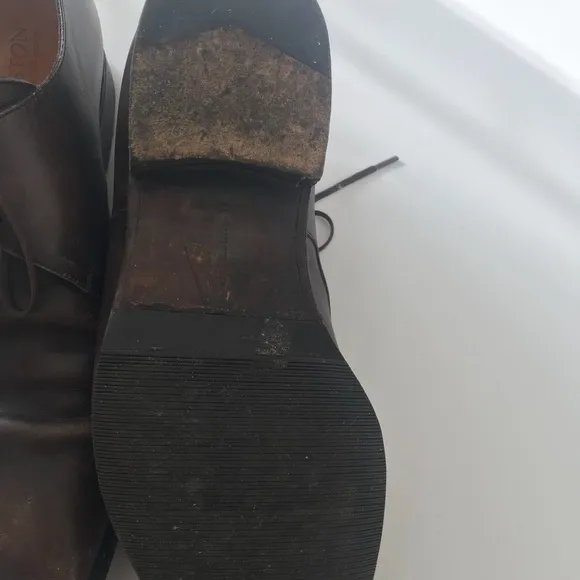 J.M. WESTON MENS BROWN LACE UP SHOES