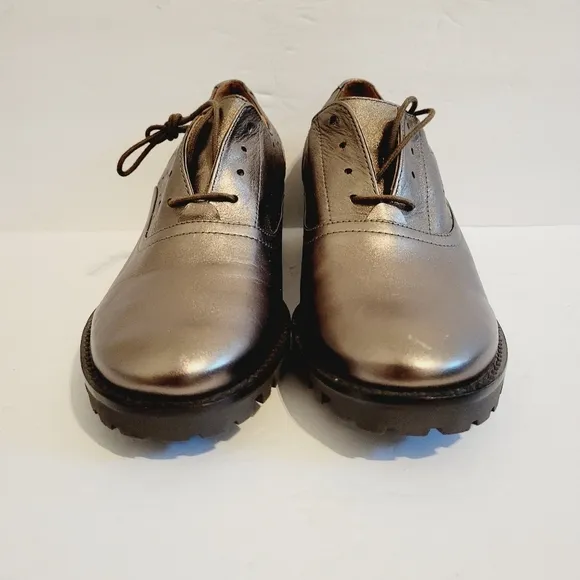 Johnston &amp; Murphy Alice Brogue Leather Oxford Shoes , Size 9