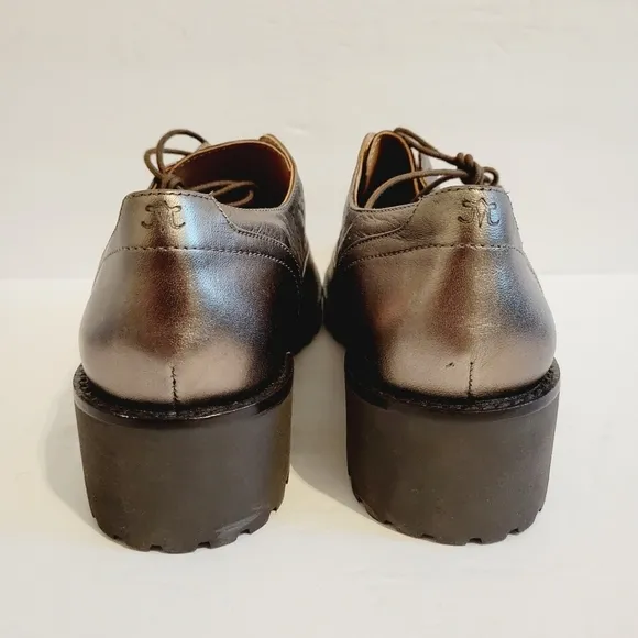 Johnston &amp; Murphy Alice Brogue Leather Oxford Shoes , Size 9