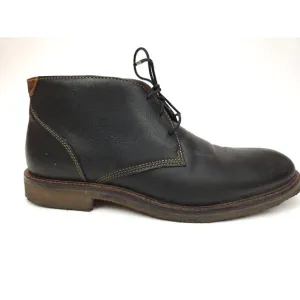 Johnston &amp; Murphy Copeland Sheepskin Chukka - Size 9.5 M Black Crepe Boots