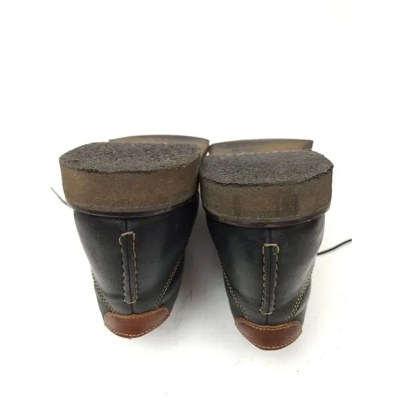 Johnston &amp; Murphy Copeland Sheepskin Chukka - Size 9.5 M Black Crepe Boots