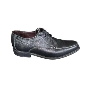 Johnston &amp; Murphy Flex Black Leather Sheepskin Derby men's shoes size 9.5