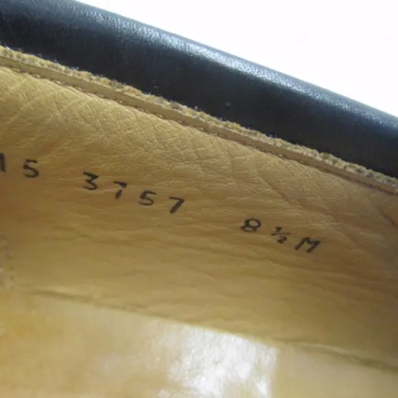 Johnston &amp; Murphy Woven Leather Shoes Tassels 8.5