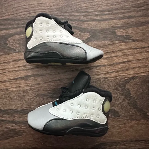 Jordan Baby Walker Shoes - White, Black, Gray, Teal