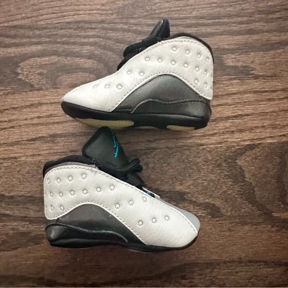 Jordan Baby Walker Shoes - White, Black, Gray, Teal