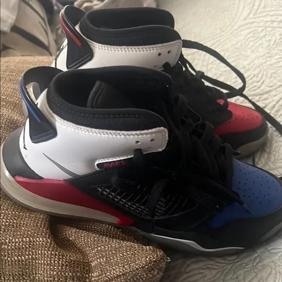 Jordan Kids Shoes - Red, Blue, and Black