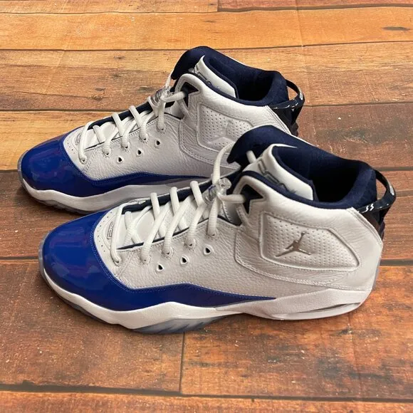 Jordan Men's B'LOYAL &quot;White/Blue&quot; Basketball Shoes