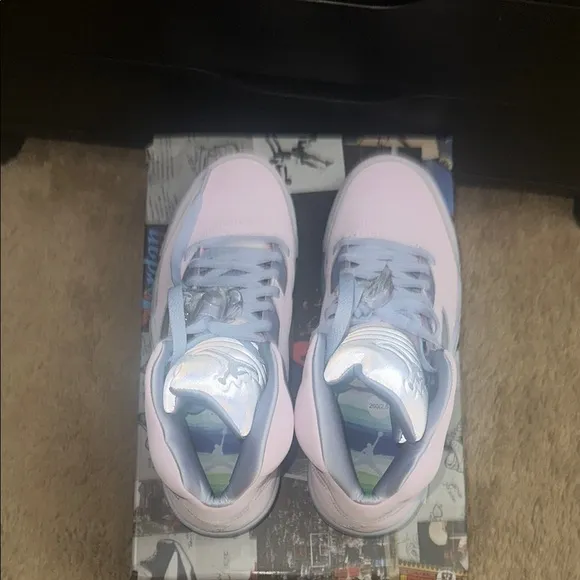Jordan Retro 5 Men's Shoes Regal Pink Durabuck 🦄RARE-Easter (2022)