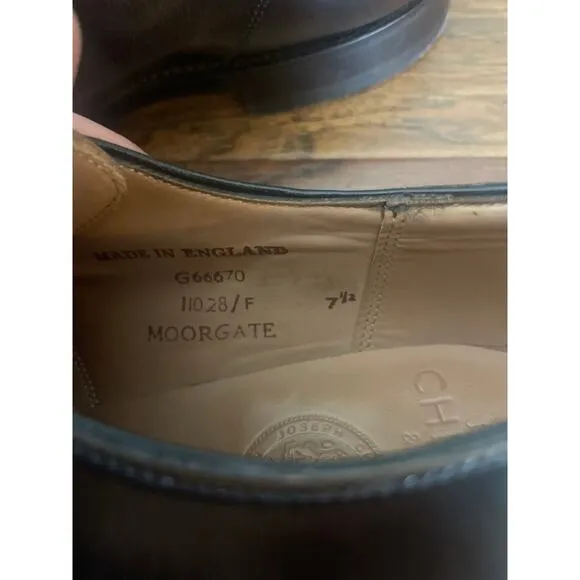 JOSEPH CHEANEY &amp; Sons Men's Moorgate Monk Strap Dress Shoes 8.5 US