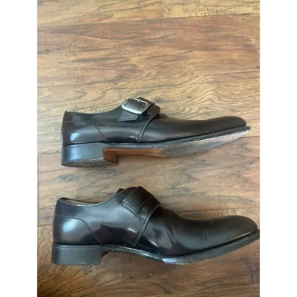JOSEPH CHEANEY &amp; Sons Men's Moorgate Monk Strap Dress Shoes 8.5 US