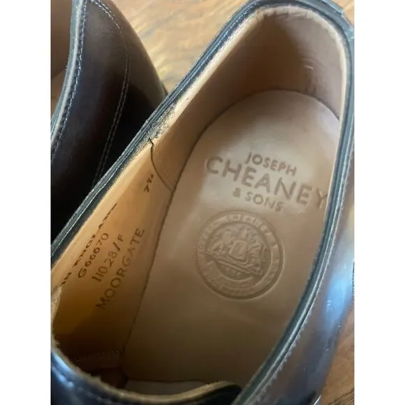 JOSEPH CHEANEY &amp; Sons Men's Moorgate Monk Strap Dress Shoes 8.5 US