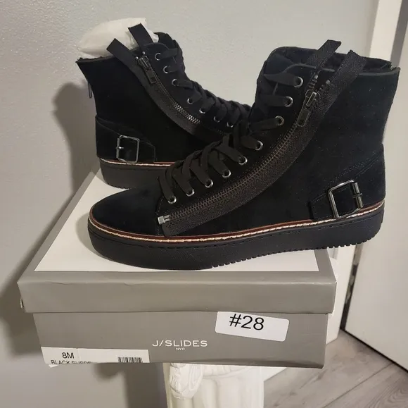 J/Slides Suede Shoes
