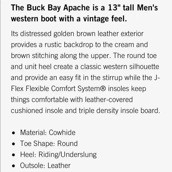 Justin Buck in Brown Boots